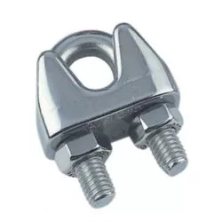 Serre câble à etrier A4 diamètre 6mm