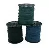 Sandow tresse polyester diamètre 8mm noir 100m