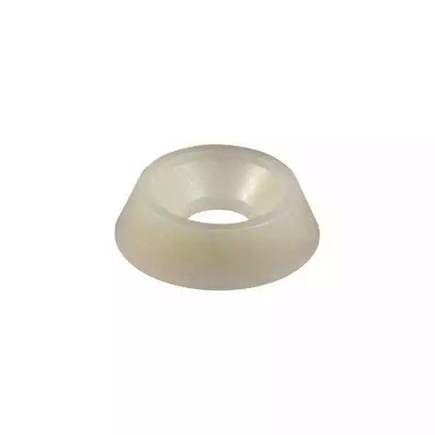 Rondelle cuvette nylon diamètre 3mm Vendu par 100