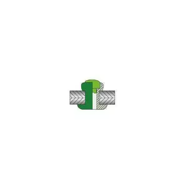 Rivet aveugle ouvert inox A4 TP 4,8 x 10mm Vendu par 100