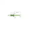 Rivet aveugle ouvert inox A4 TP 4 x 12mm Vendu par 100