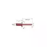 Rivet aveugle ouvert alu/alu TP 3,2 x 12mm Vendu par 100