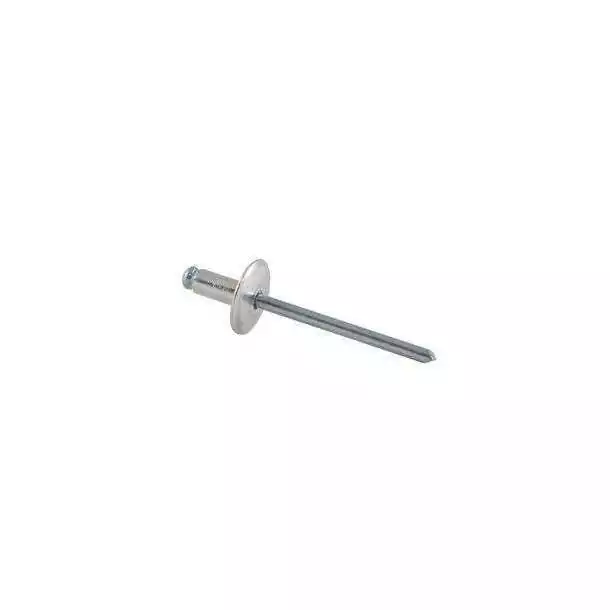 Rivet aveugle ouvert alu/acier TP 4,8 x 18mm Vendu par 100
