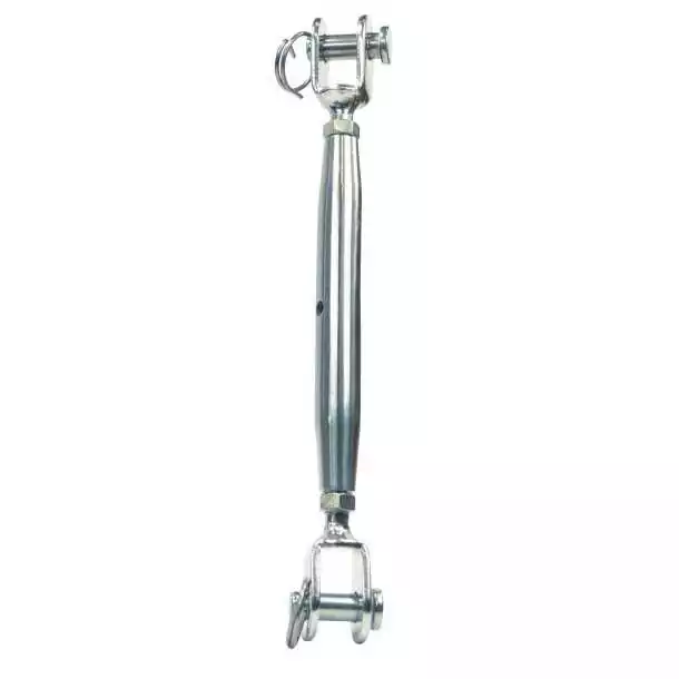 Ridoir corps fermé chape fixes Inox A4 diamètre 16mm