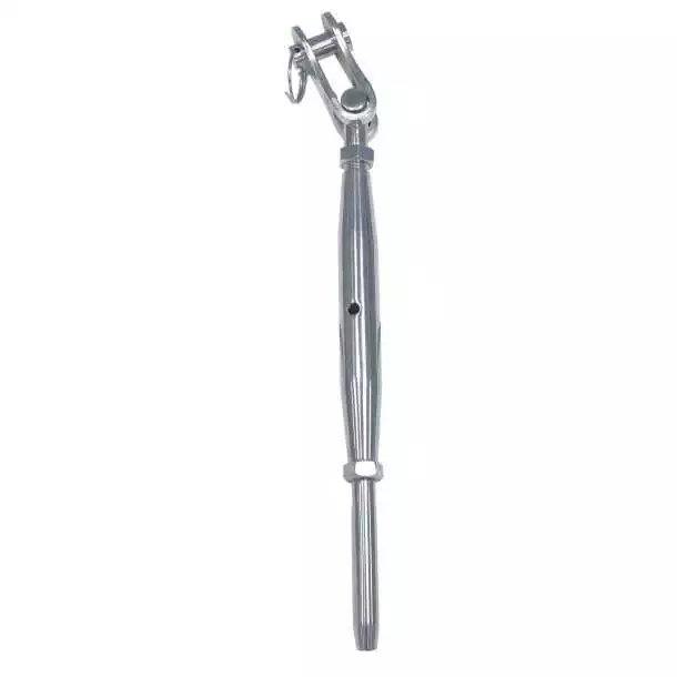 Ridoir A4 M8 x diamètre 4mm chape articulée à sertir corps fermé