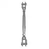 Ridoir à chapes usinées Inox A4 diamètre 6mm