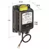 Relais bistable ML-RBS 12V 500A avec interrupteur