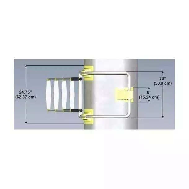 Kit support gris pour échelle spéciale pneumatique TDSLR 3 et 4