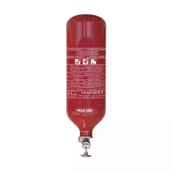 Extincteur automatique à poudre 2 kg ABC – Déclenchement thermique 68° / 79° – Avec manomètre