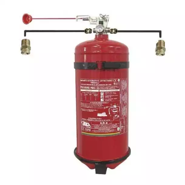 Extincteur automatique HFC 227 Firekill 1 kg – Installation fixe – Volume protégé 1,7 m³