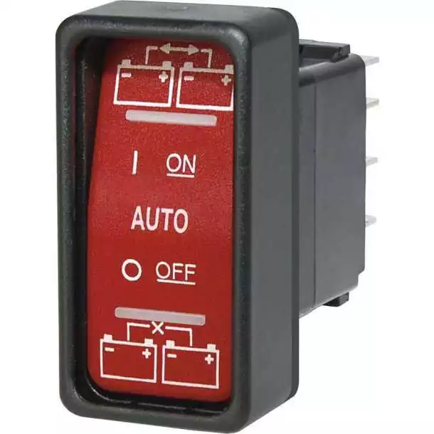 Interrupteur pour relais de charge Contura SPDT ON-OFF-ON