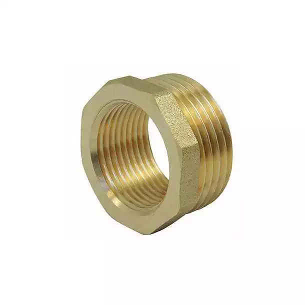 Réduction Laiton Male Femelle 3/4'' x 3/8'' Laiton entrée 20mm sortie 10mm