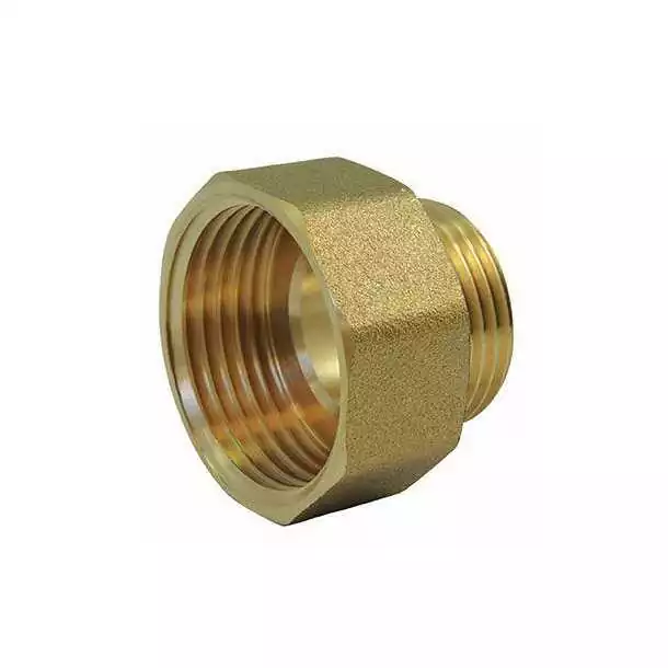 Réduction Laiton Femelle Male 1/2'' -3/8'' Laiton entrée 15mm sortie 10mm