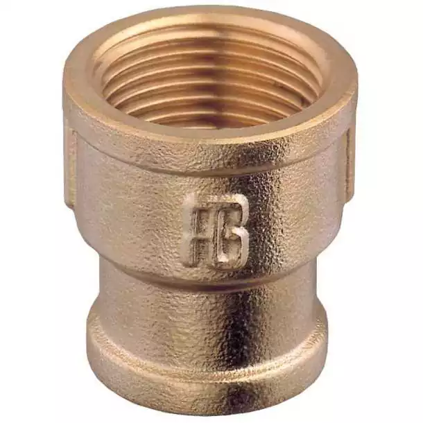 Réduction Laiton Femelle Femelle 1''1/4 x 1'' Laiton entrée 32mm sortie 25mm vrac