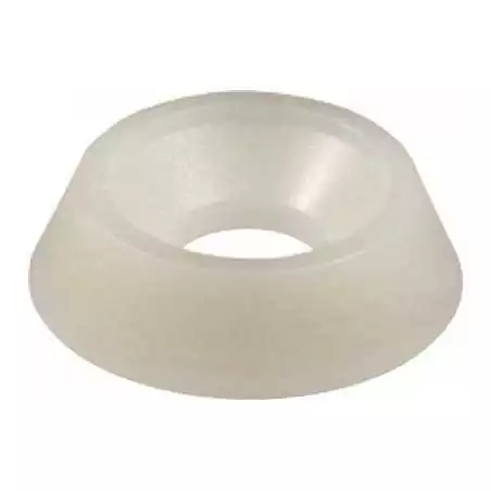 Rondelle cuvette nylon diamètre 6mm sachet par 5