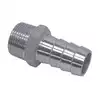 Raccord Inox Male Male cannelé et fileté 1-1/2'' diamètre 38mm