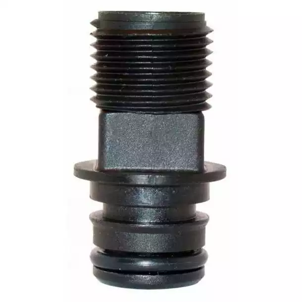 Raccord droit fileté diamètre 15mm NPT