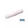 Raccord droit cannelé diamètre 19mm résine Acétal