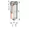 Séparateur d'eau/filtre à carburant essence et diesel WS180 complet max 180l/h