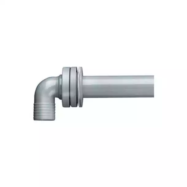 Conduite d'éxtraction coudée 90° diamètre 38mm 780mm