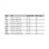 Bras d'essuie glace DIN inox 473-559mm