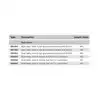 Balai d'essuie glace inox poli 460mm