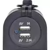 Double prise USB femelle en saillie