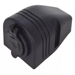 Double prise USB femelle en saillie