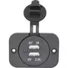 Double prise USB à encastrer perçage 29mm