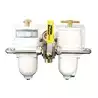 Préfiltre séparateur 500 Essence Gasoil double bol métal permutable 30µ