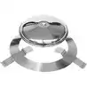 Plaque radiante pour barbecue Kettle 3 gaz diamètre 38,1cm