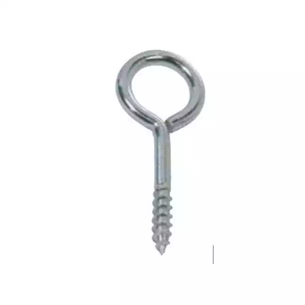Piton à oeil inox A4 diamètre de œil 12mm Longueur filetage 25mm