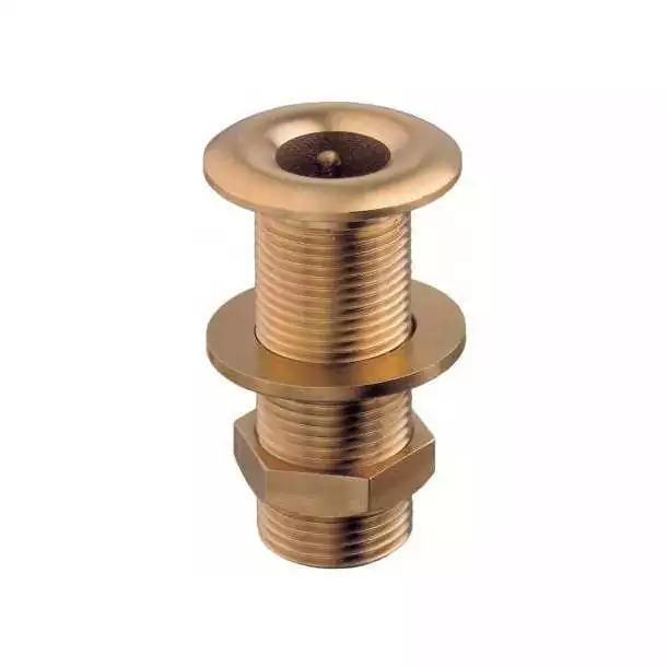 Passe-coque Laiton 1/4'' Diamètre 8mm Longueur 58mm Passe-coque Laiton 1/4'' Diamètre 8mm Longueur 58mm