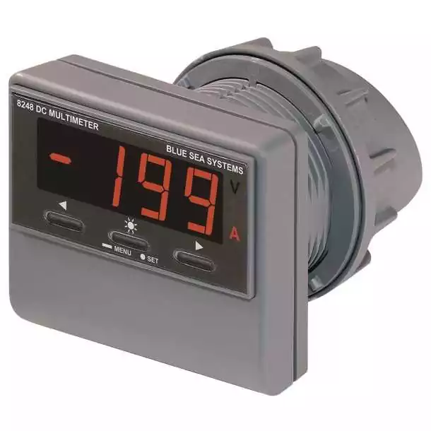 Multimètre digital DC Compteur multifonction numérique CC avec alarme