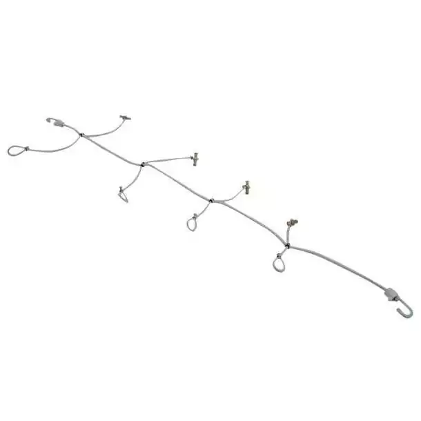 Mille-pattes avec cabillots en buis 4 branches 1,3m