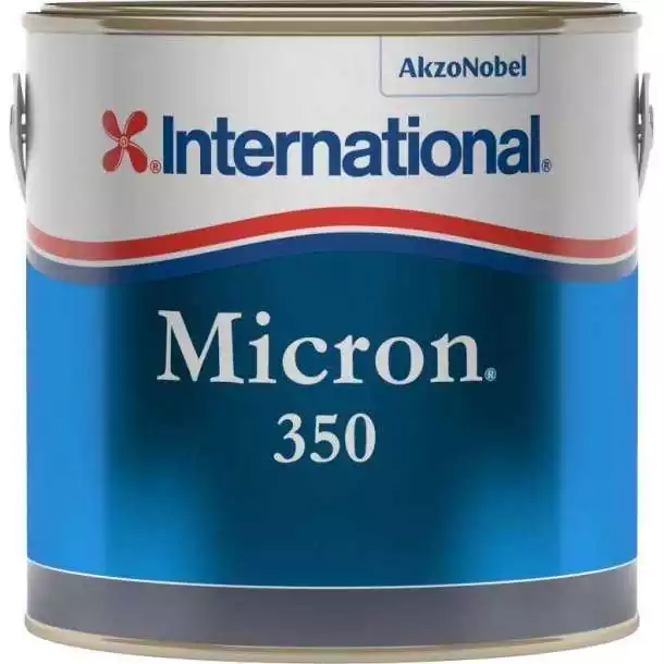 Antifouling autopolissant blanc/gris 0.75L Micron 350W séchage rapide extrêmement durable