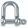 Manille droite type court inox A4 Diamètre 5mm