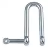 Manille droite longue A4 diamètre 5mm axe imperdable
