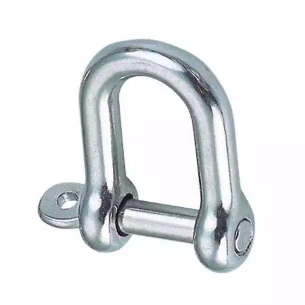 Manille droite axe imperdable A4 diamètre 5mm