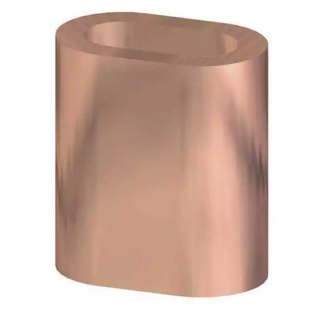 Manchon à sertir en cuivre diamètre 3mm