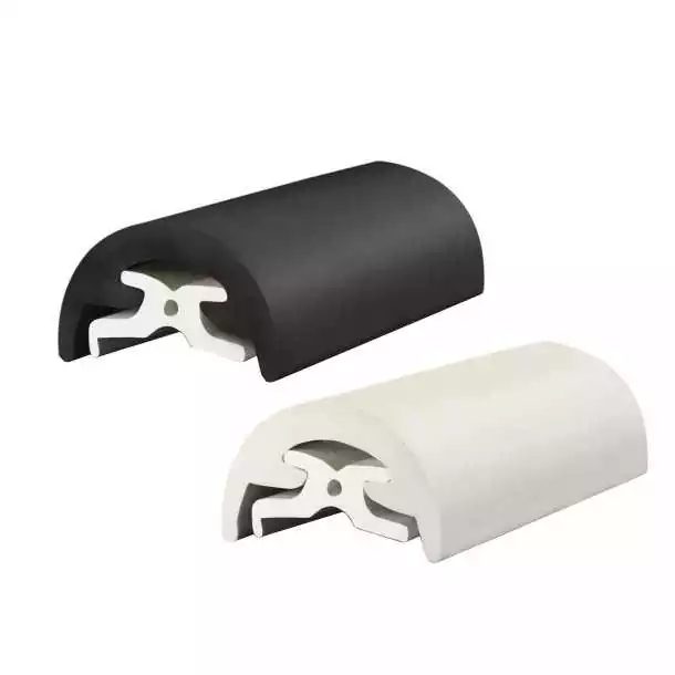 Liston profil Largeur 32mm noir Epaisseur 12mm rouleau 50m