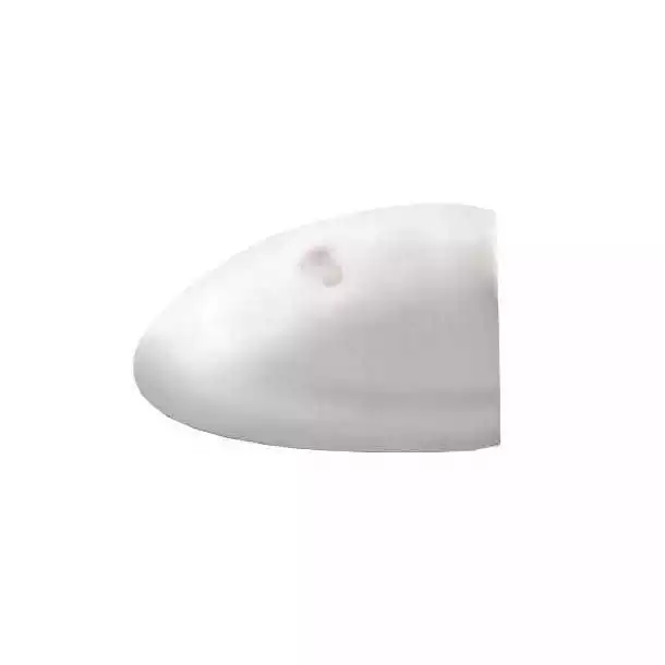 Embout plastique blanc pour liston Radial 30mm
