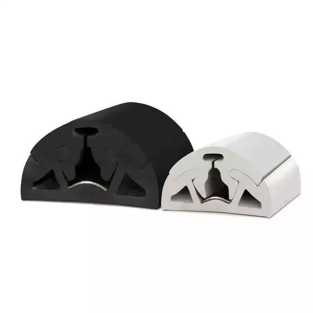 Liston Bino Largeur 90mm Plastique blanc 9010 Rouleau de 24m