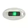 Feu de navigation vertical inox oval vert LightArmor Vendu par 6