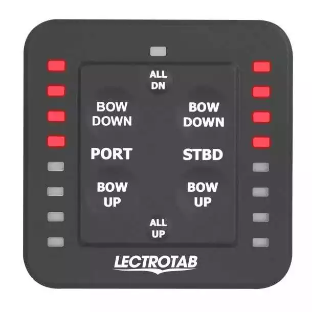 Kit flaps 9x24 complet avec controleur à led pour bateau&nbsp;7 à 11m