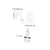 Kit complet de connexion pour wc Design et Flexi Line