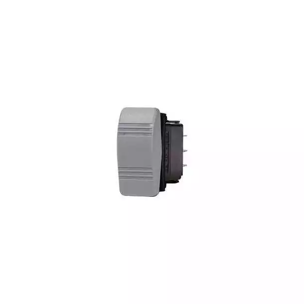 Interrupteur Contura on-off gris