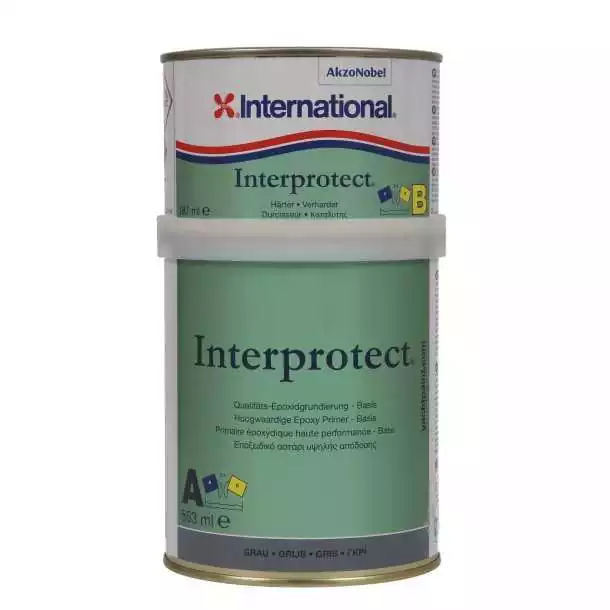 Interprotect gris 0.75L primaire époxydique à séchage rapide