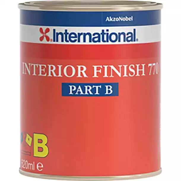 Interior Finish 770 durcisseur 0.62L Finition polyuréthanne pour intérieur