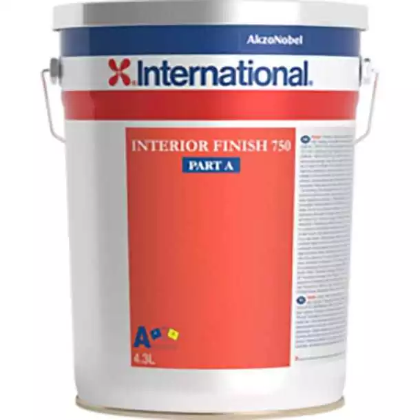 Interior Finish 750 base blanc 9003 4.3L Finition brillante polyuréthanne pour intérieur